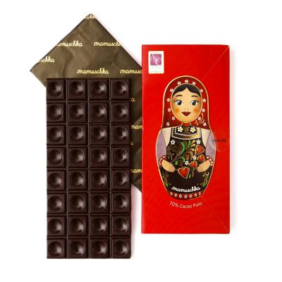 Mamuschka Tableta de Chocolate Amargo 70% Cacao Puro - 50gr